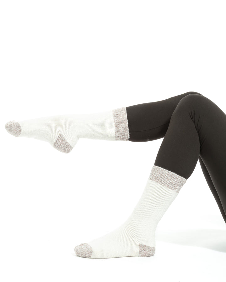 Walnut & Beige - Thermal Socks