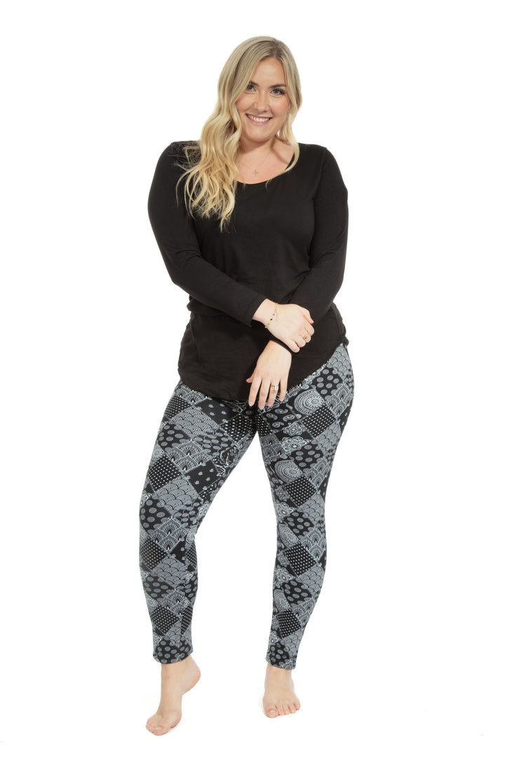Prints - Cozy Lined Leggings