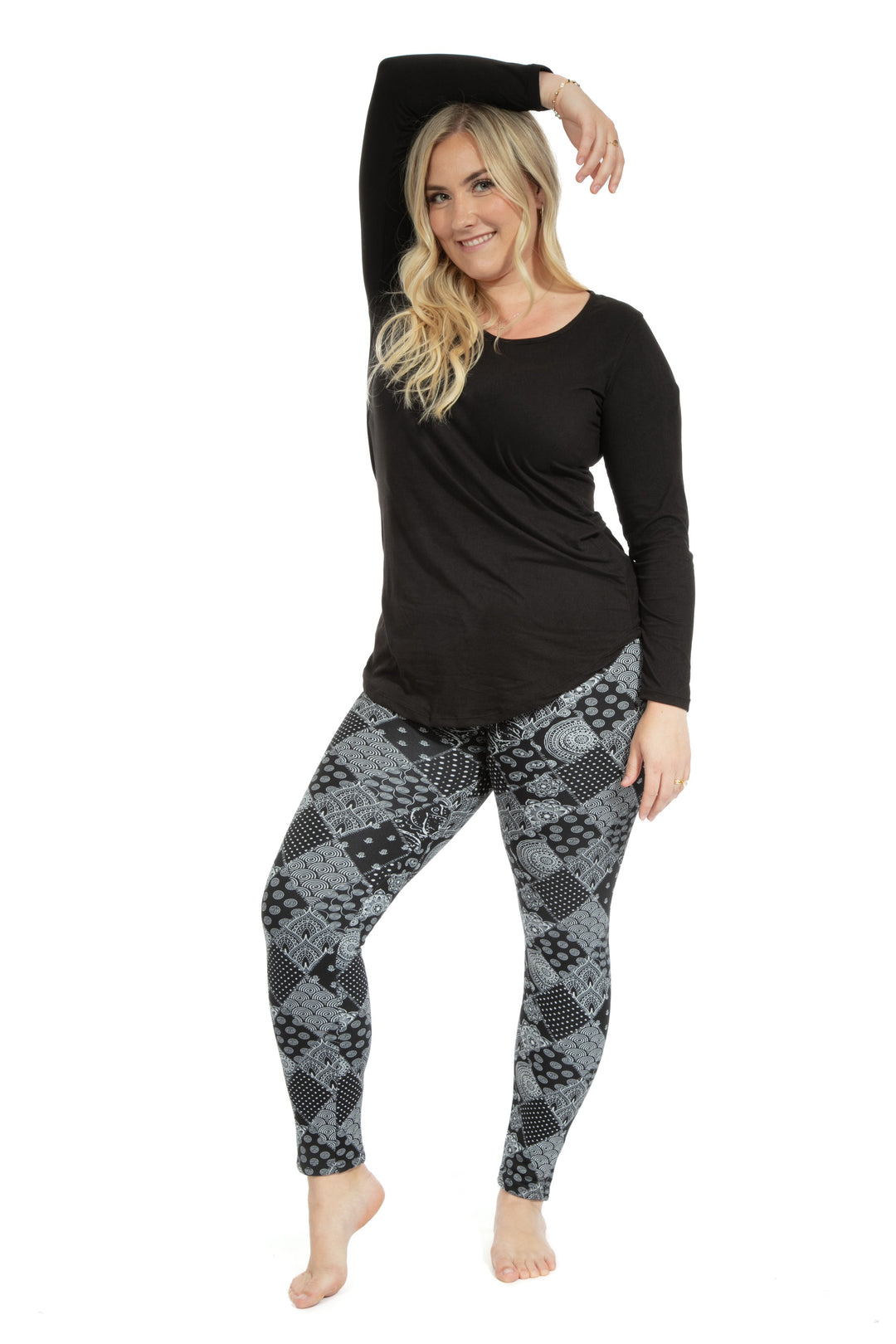 Prints - Cozy Lined Leggings