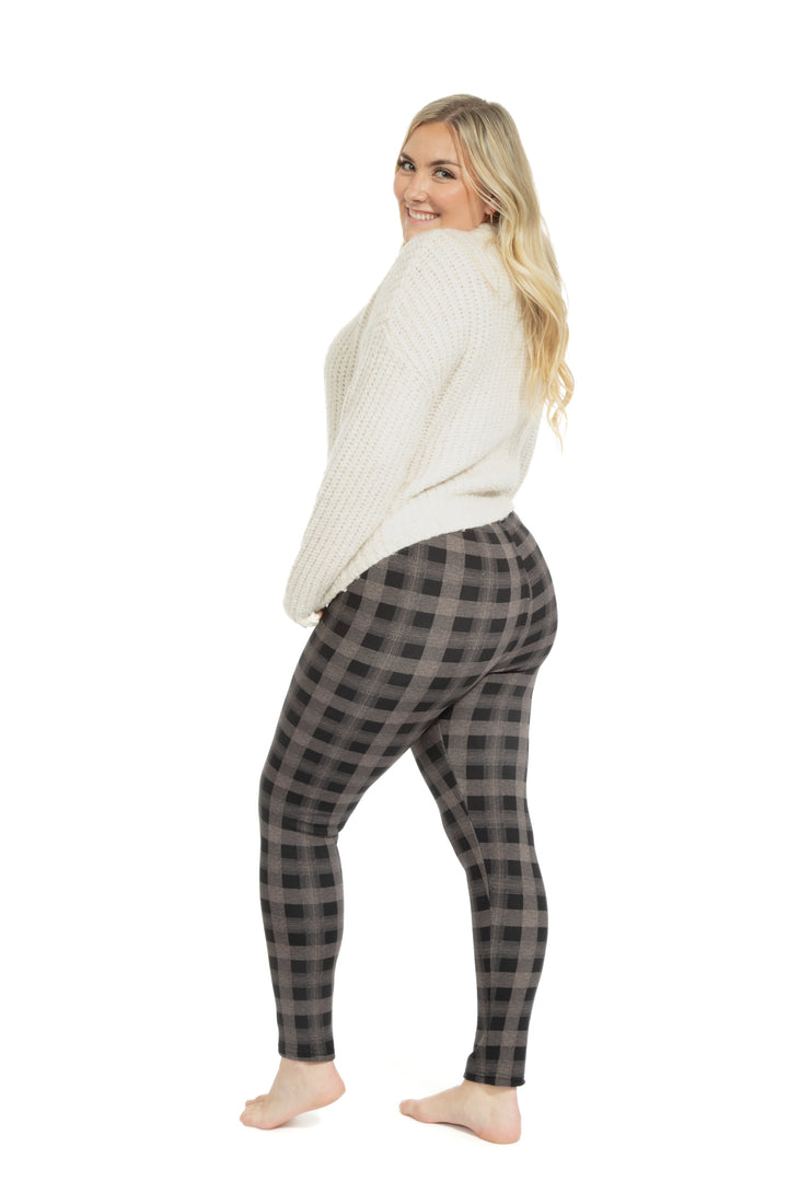 Irish Squares - Cozy Lined Leggings