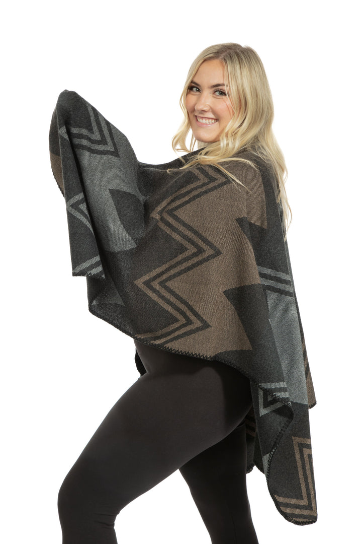 Priscila - Poncho Scarf