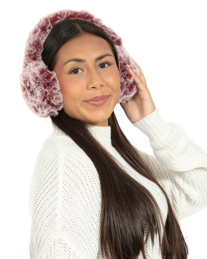 Deep Red - Earmuffs
