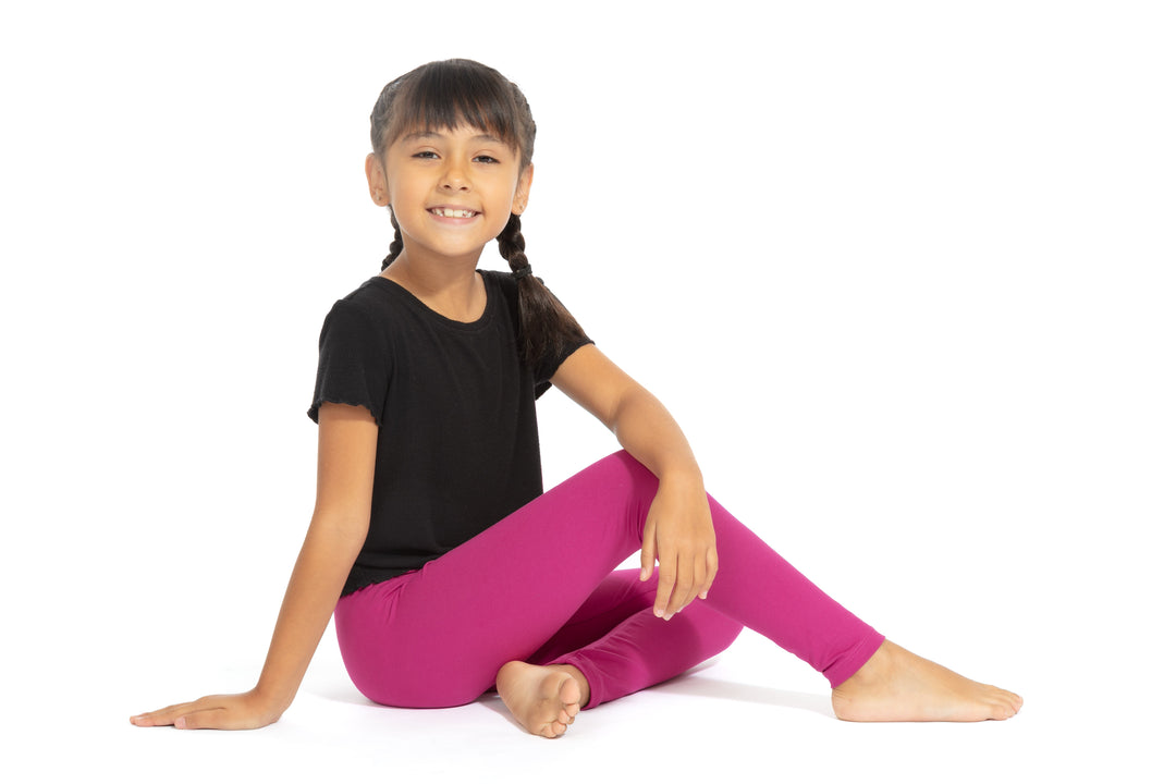 Magenta Kid's - All Season Leggings