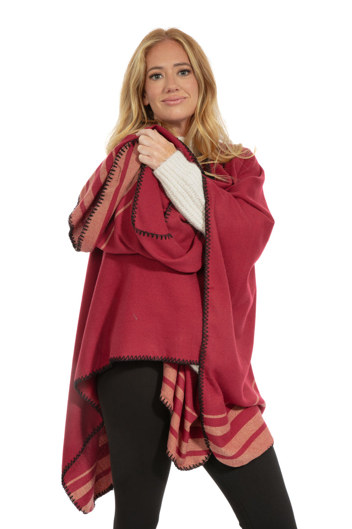 Paige - Poncho Scarf