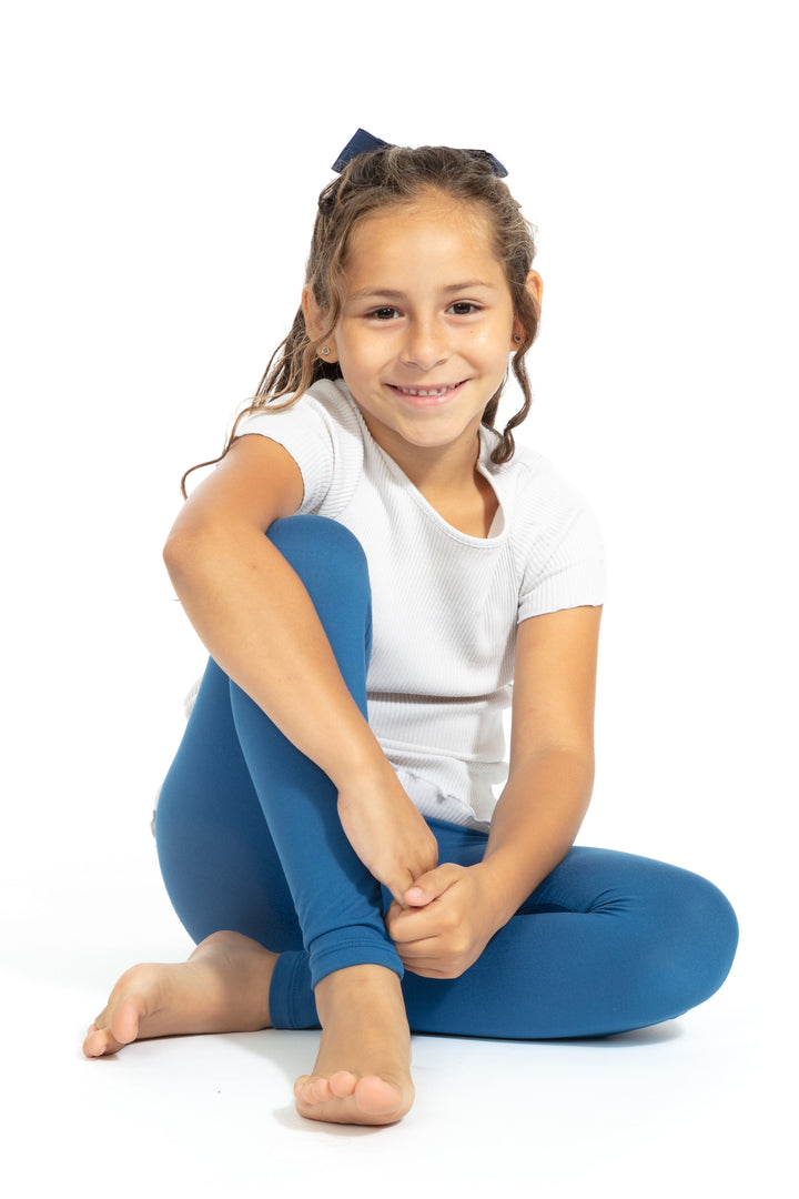 Blue Kid's - All Season Leggings