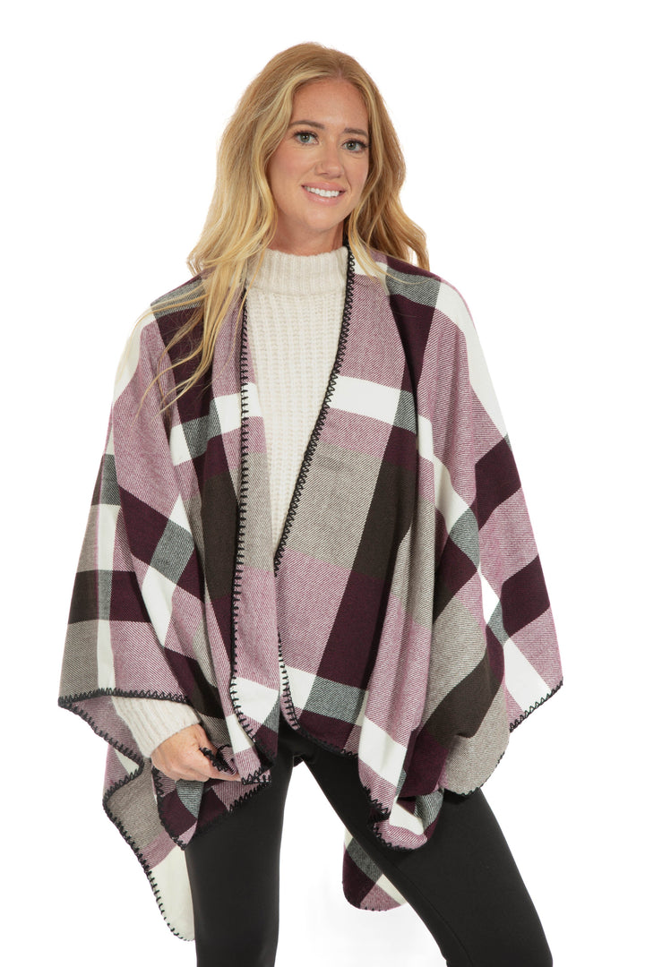 Gergana - Poncho Scarf