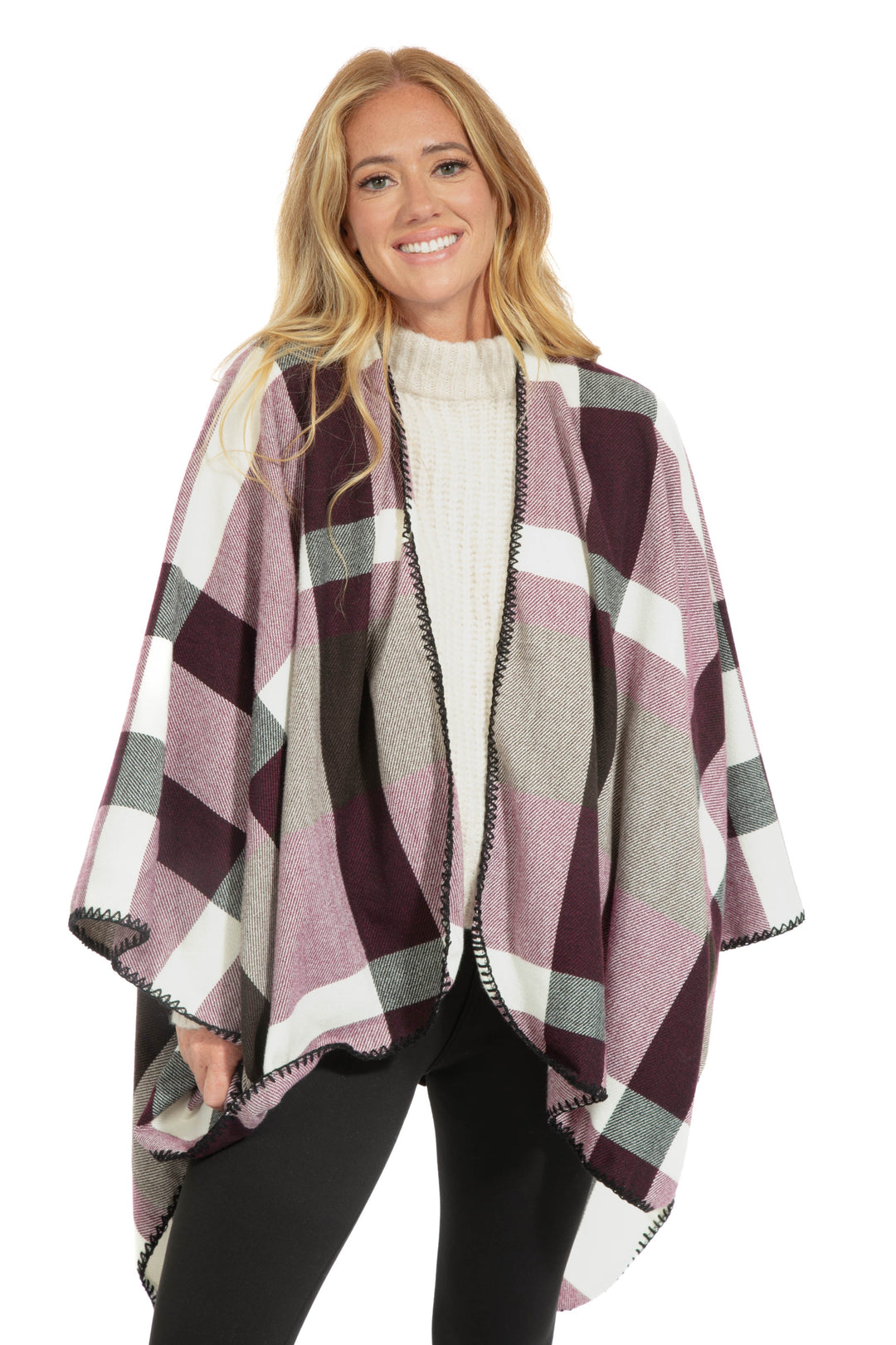 Gergana - Poncho Scarf