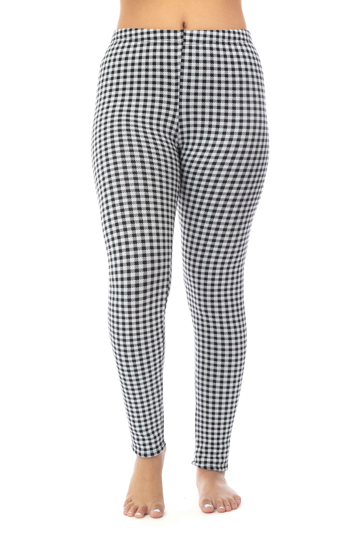Squares - Cozy Lined Leggings