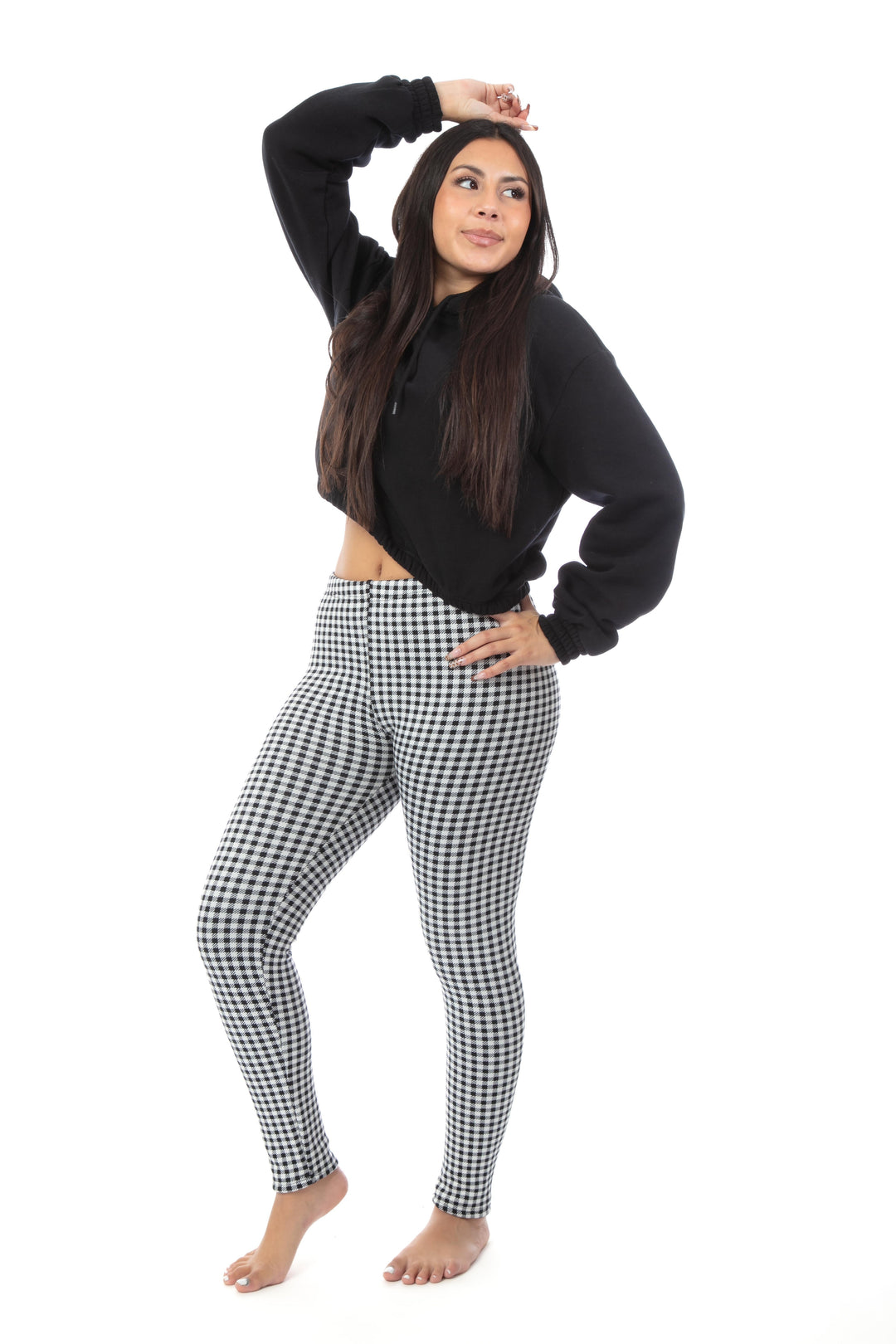 Squares - Cozy Lined Leggings