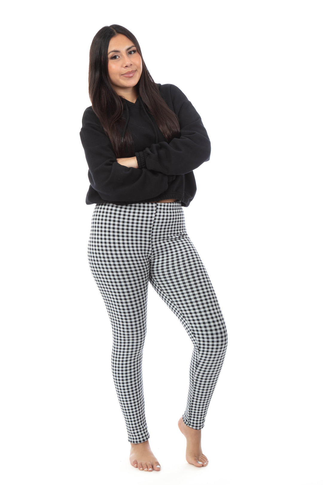 Squares - Cozy Lined Leggings