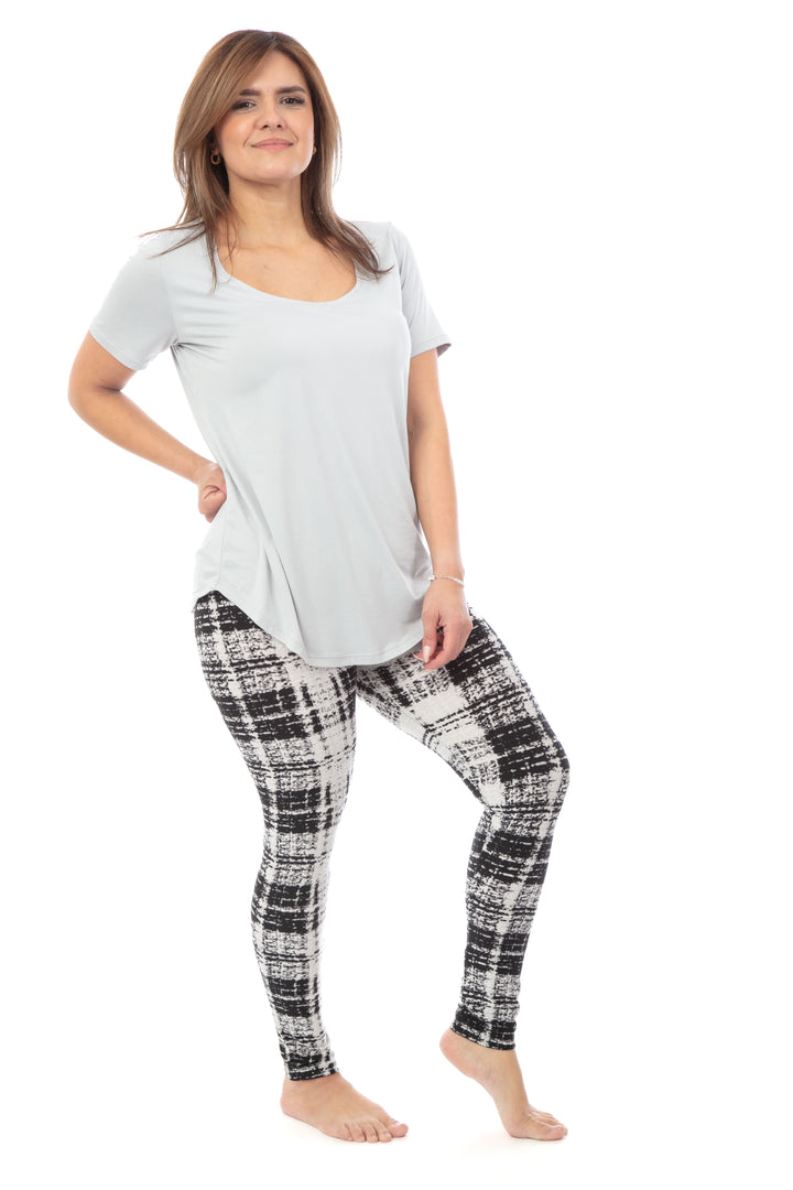 Plaid Print - All Season Leggings