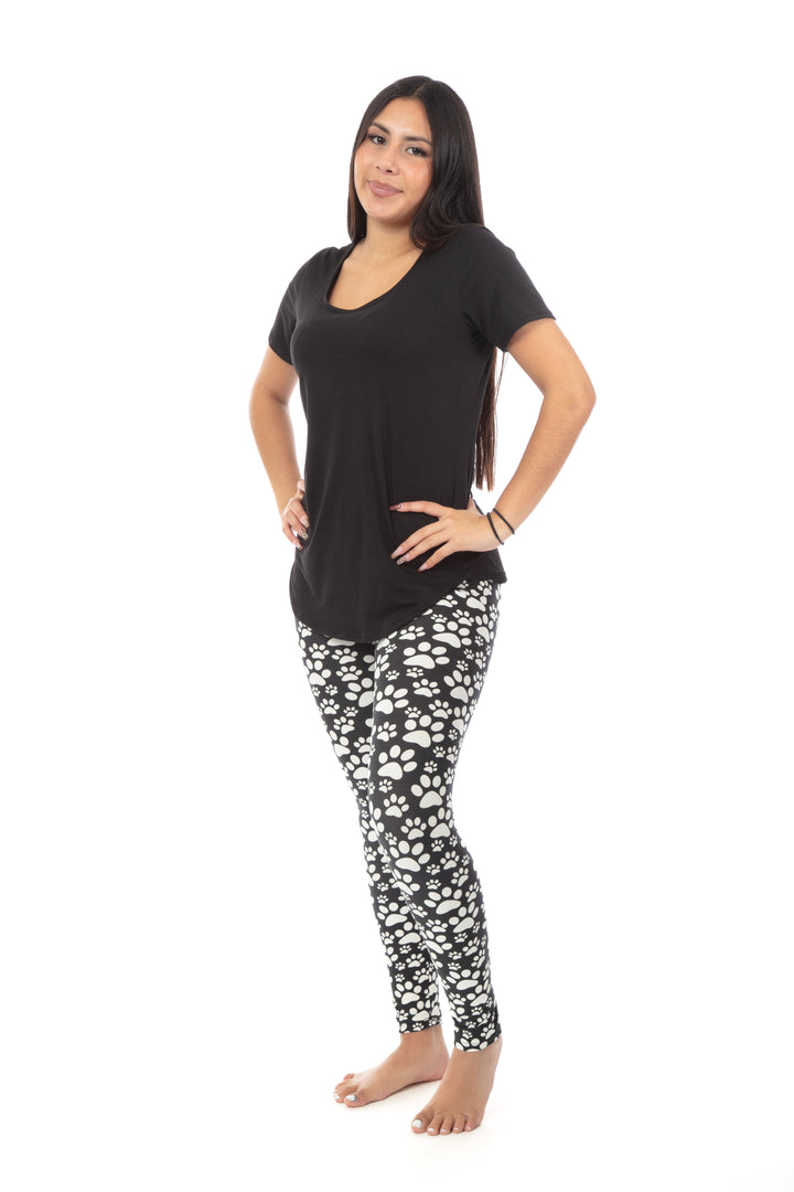 White Paws - All Season Leggings