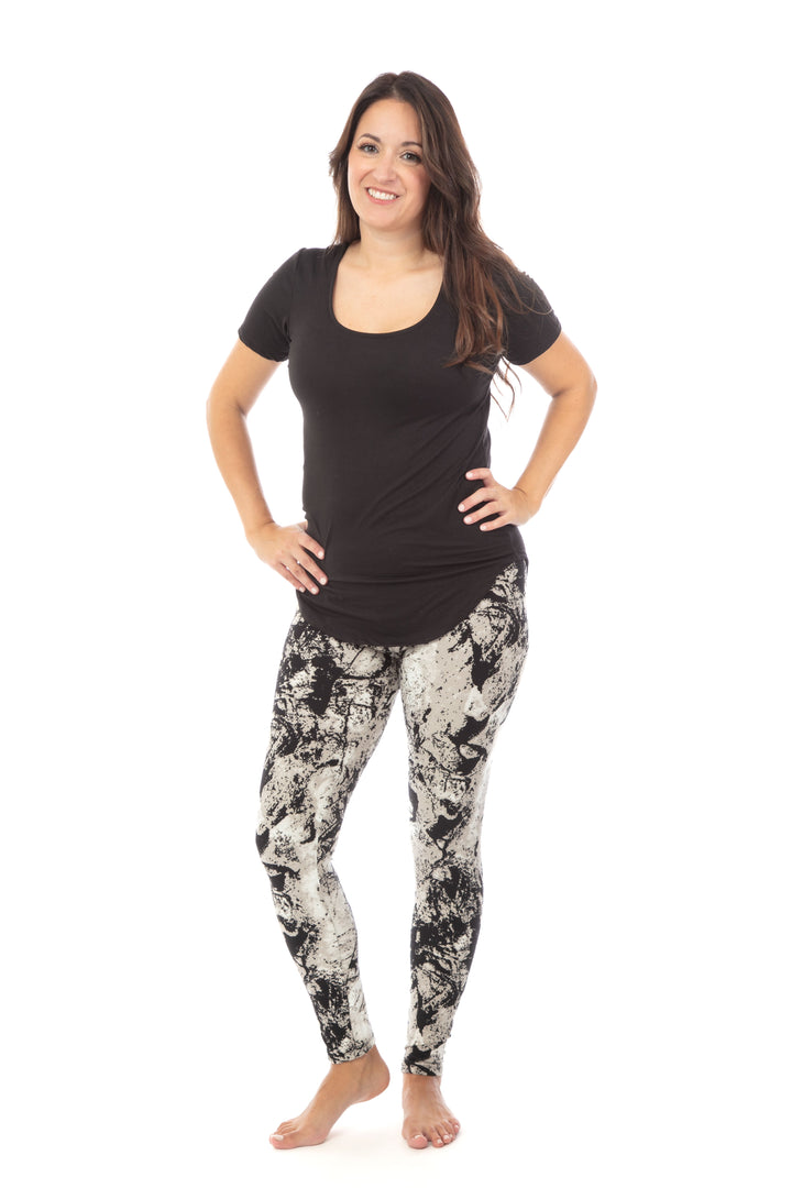 Gray Marble - All Season Leggings