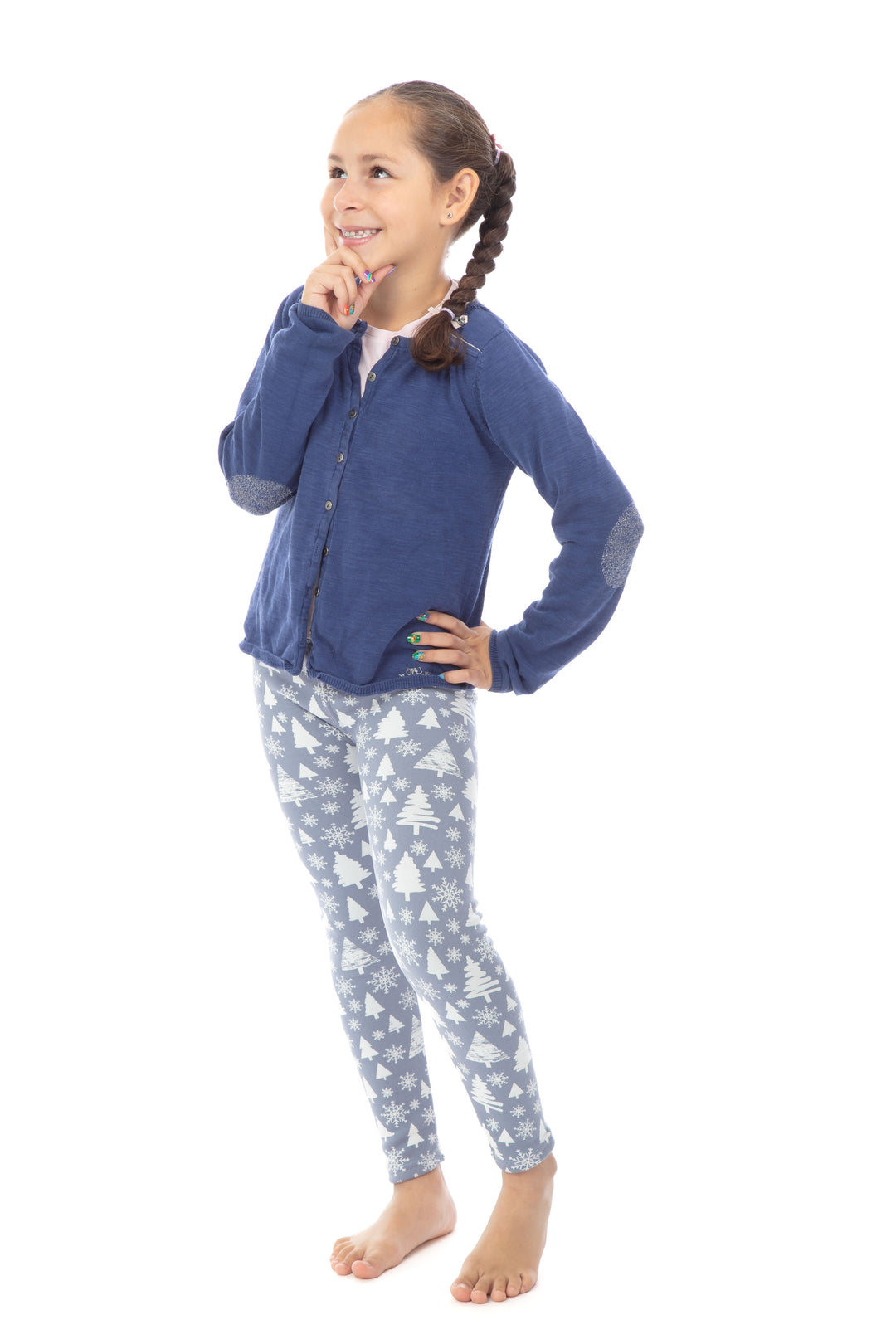 Snowy Tree Kid's - Cozy Lined