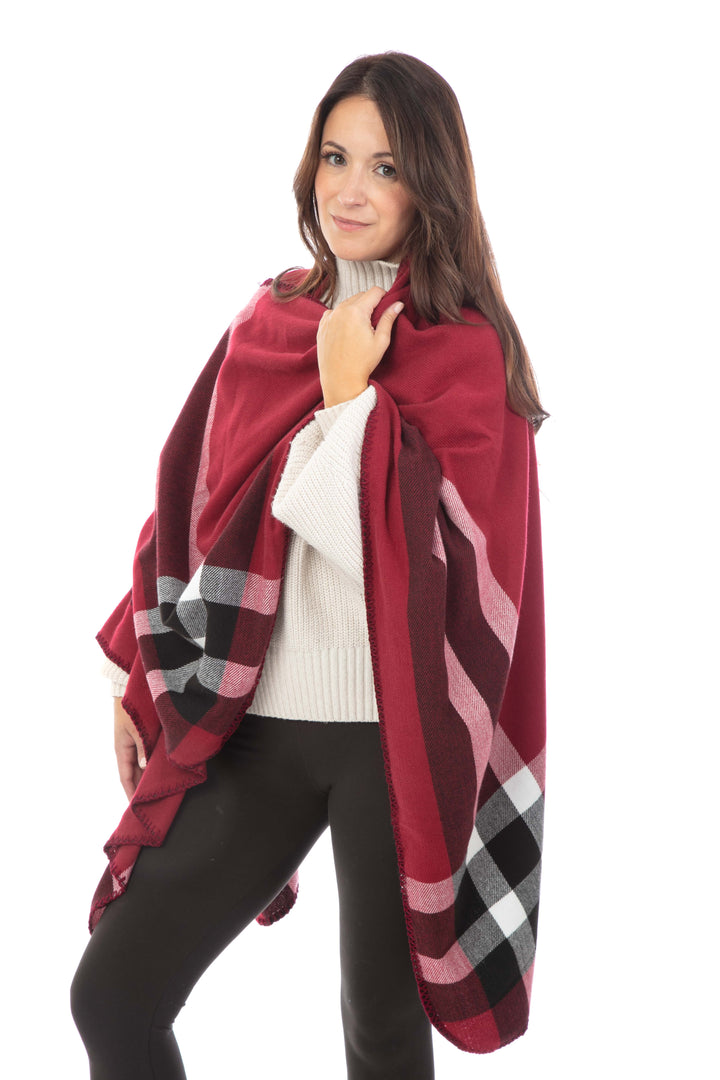 Hazel - Poncho Scarf