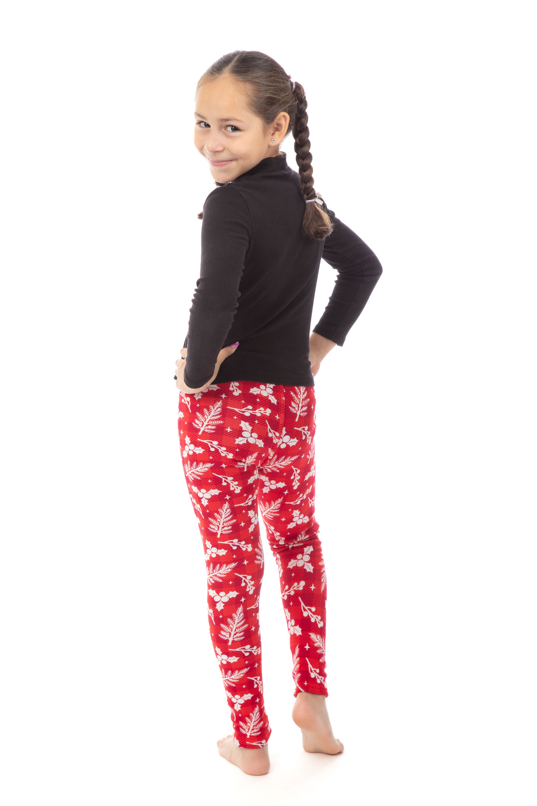Red & White Xmas Kid's - Cozy Lined