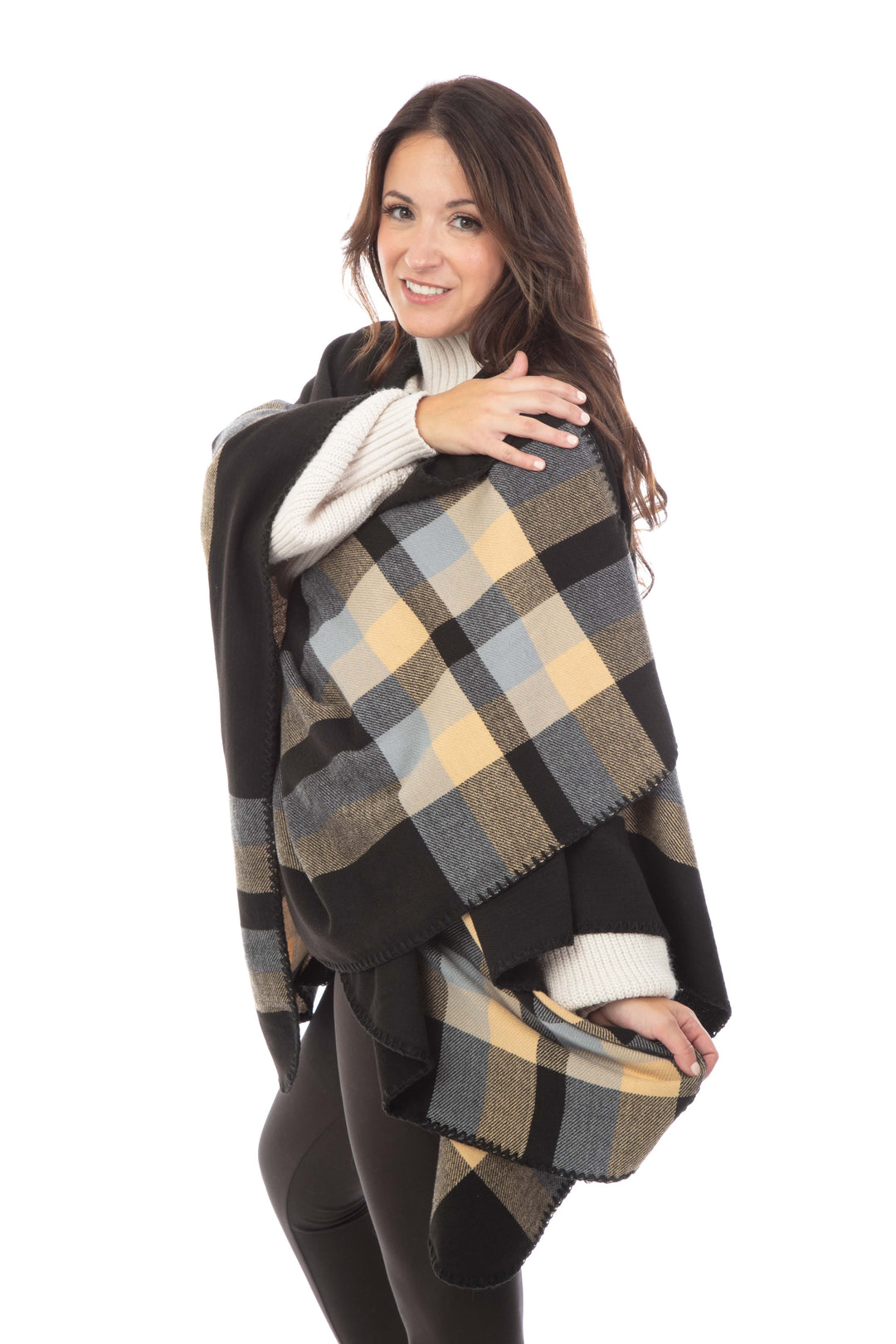 Haley - Poncho Scarf