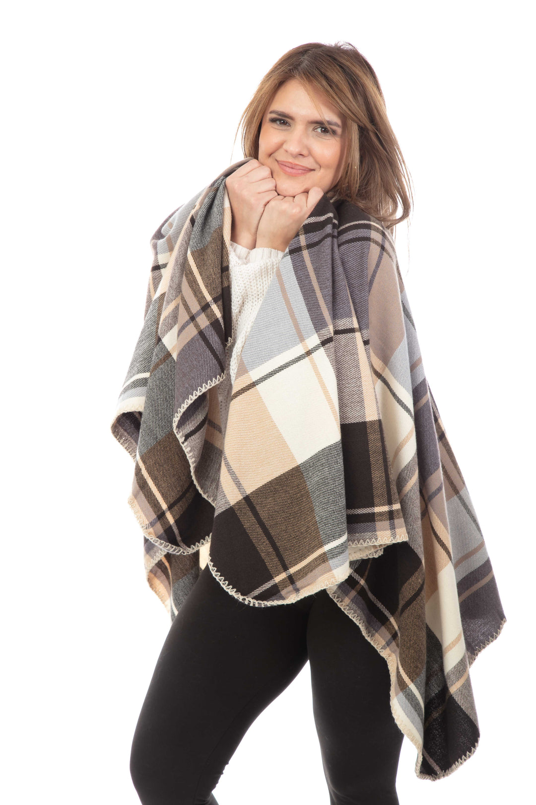 Darielle - Poncho Scarf