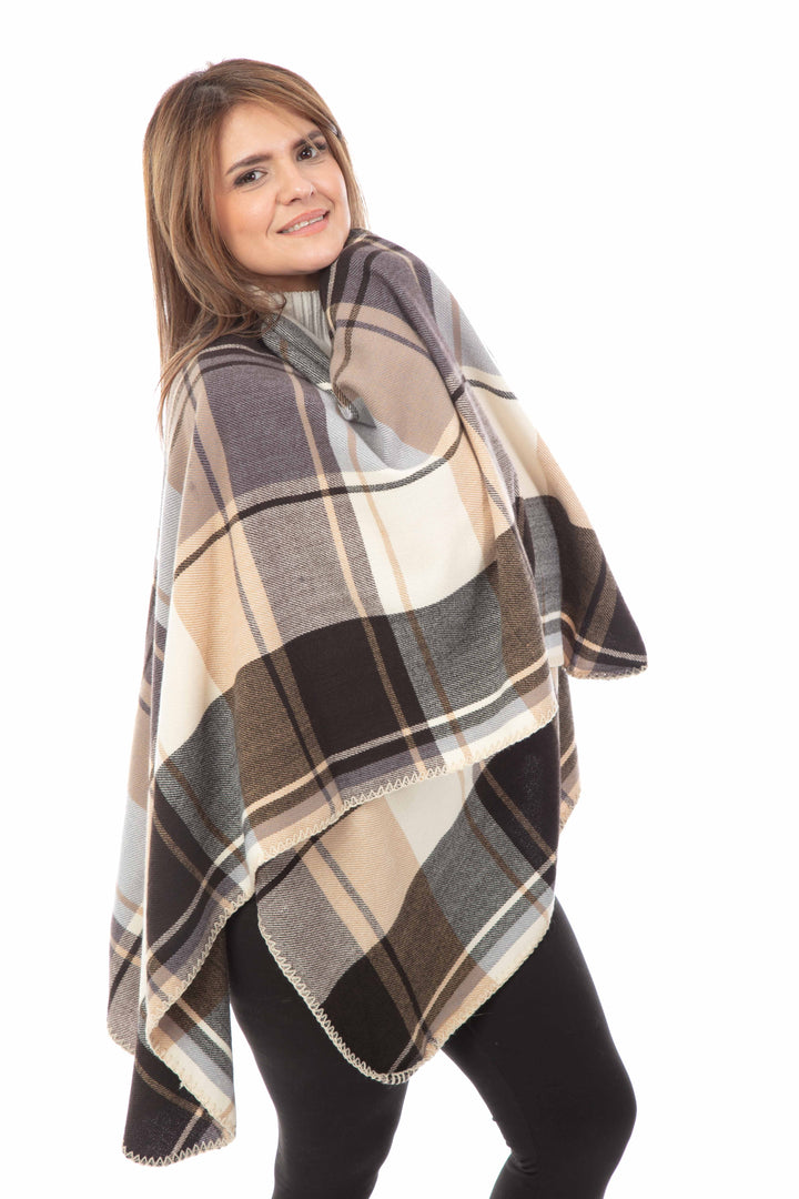 Darielle - Poncho Scarf
