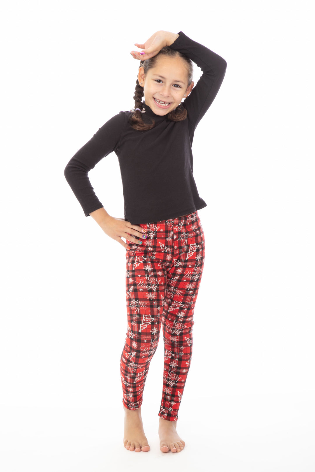Christmas Plaid Kid's - Cozy Lined