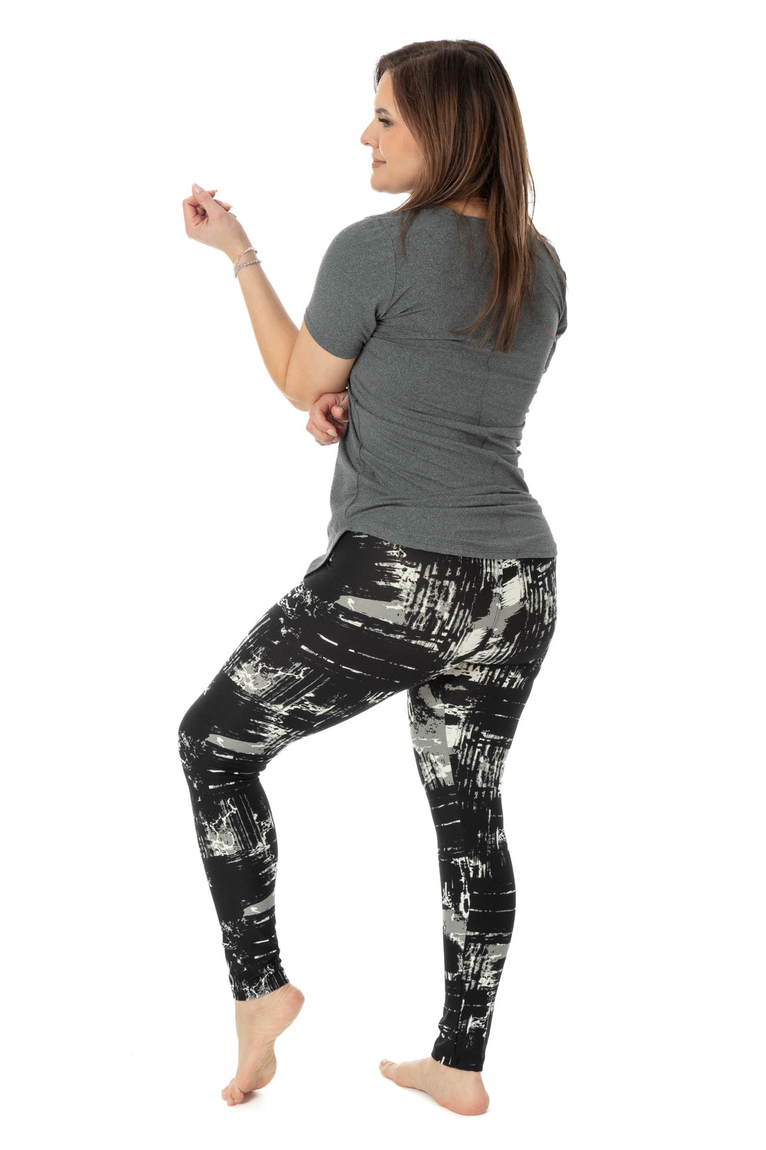 Black & Gray Design - All Season Leggings