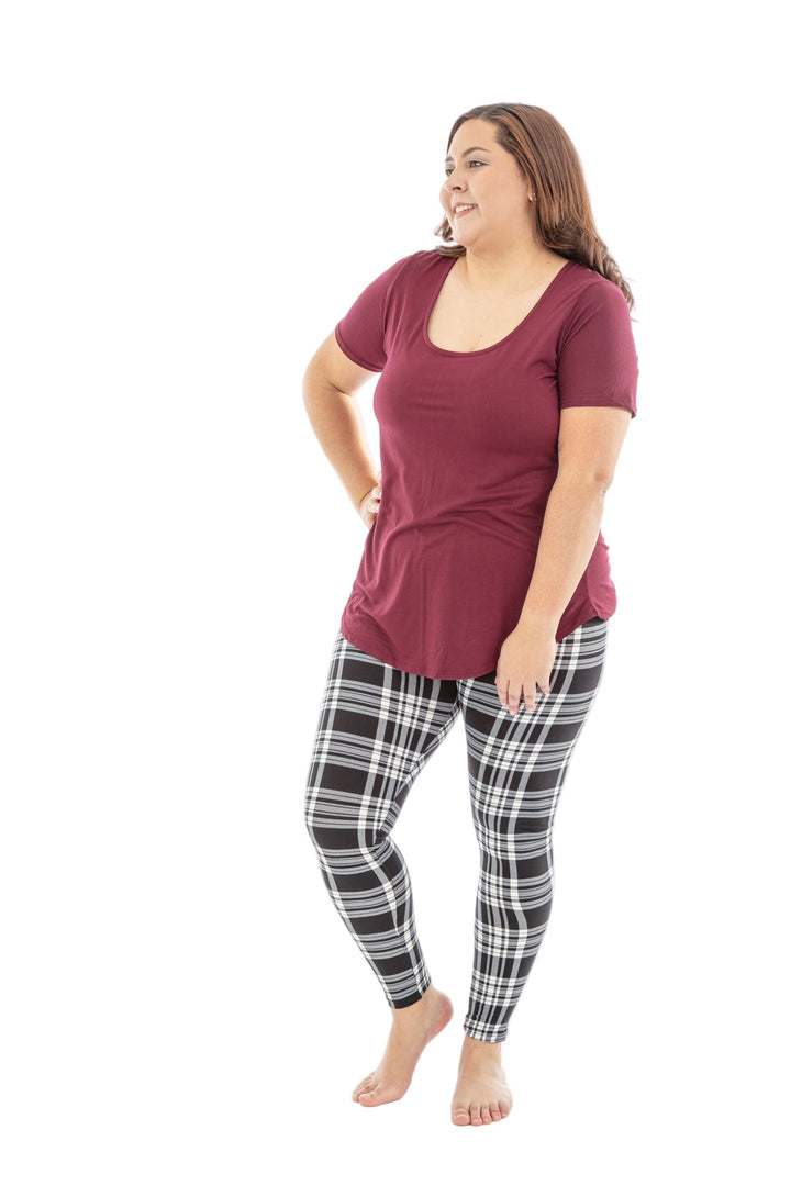 B&W Plaid - All Season