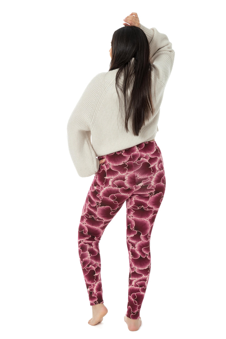 Berry Bloom - Cozy Lined Leggings