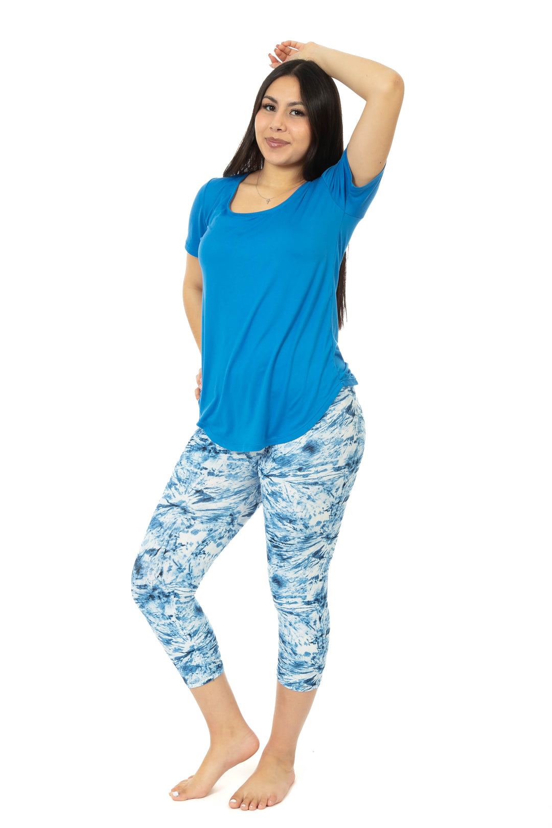 Indigo Splash - Capris