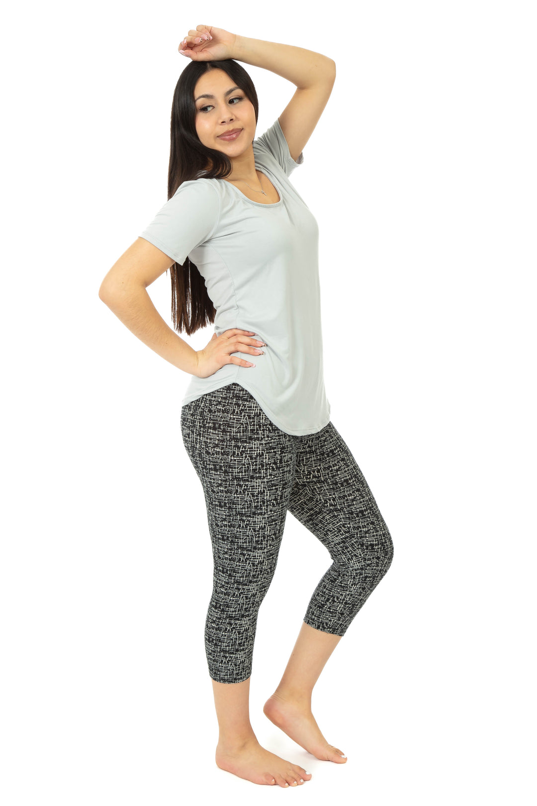 White Lines - Capris