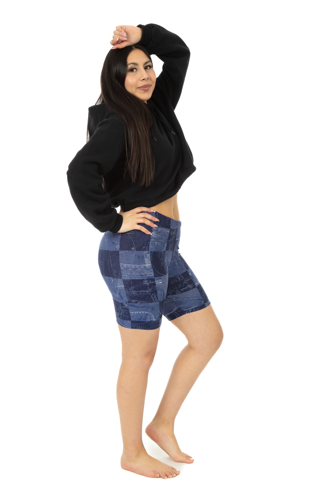 Denim Mosaic - Shorts